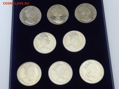 Гибралтар 1 крона 1991 8 шт Олимпийские игры 1992 Барселона - s-l1600