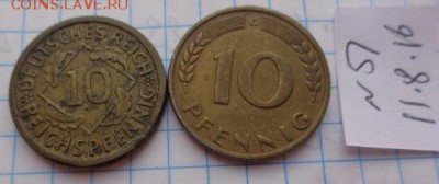Германия 10 пфенниг 1935 А,1949 G  2 шт  до 21-30 мск  9.10 - DSC03050.JPG