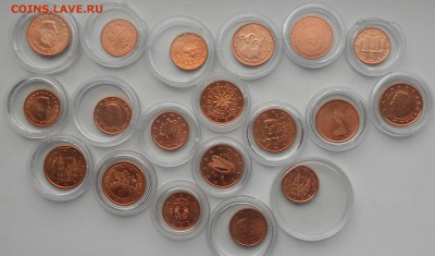 1 и 2 евроценты 19 шт разные страны - DSCN4842.JPG