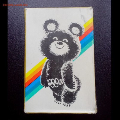 Календарики 1980 год. Олимпиада. 36 шт. - 03.1010-min