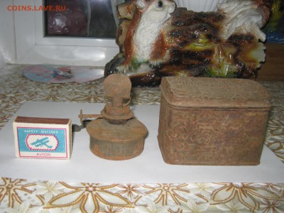 Коробка из под чая, маленький примус, флаконы. - IMG_2089.JPG