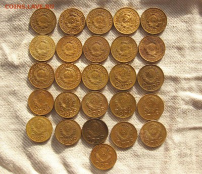 3 коп.1928-1950. 26 шт. до 06.10 - 2.JPG