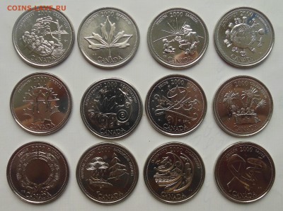 Канада набор квотеров 2000 (12 шт) UNC - 3.JPG