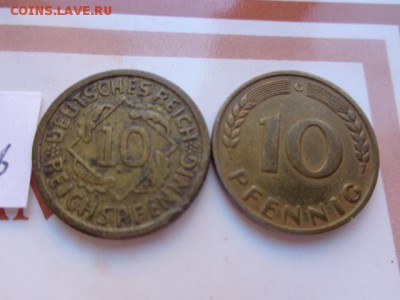 Германия 10 пфенниг 1935 А,1949 G  2 шт  до 21-30 мск  9.10 - DSC03181.JPG