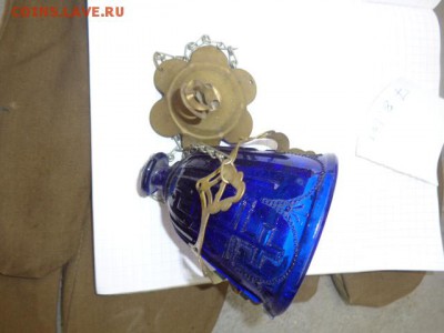 Лампадка ,голубое стекло  из  СССР    до 21-35 мск  10.10 - DSC02967.JPG