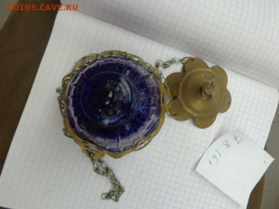 Лампадка ,голубое стекло  из  СССР    до 21-35 мск  10.10 - DSC02968.JPG