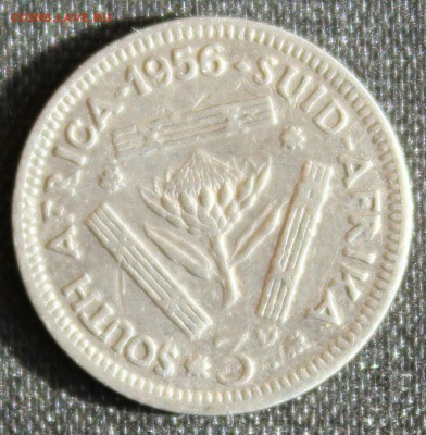 С 1 РУБ. БРИТ.ЮЖНАЯ АФРИКА 3 пенса 1953г.до 10.10 в 22-00 - IMG_8743.JPG
