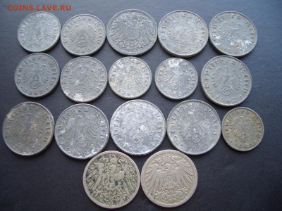 Германия(Веймар, 3-й Рейх), пфенниги (ZN-AL), 10.10.17-22.00 - Pfennigs (3).JPG