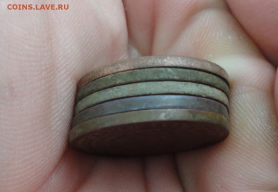 2 копейки 1924 года гладкий гурт. 5 монеток. - DSC00604.JPG