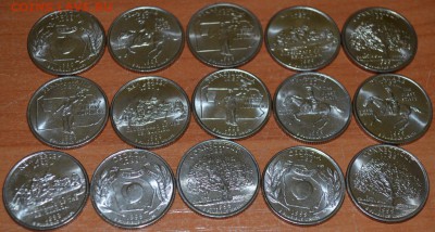 25 Центов США 1999г. 15шт с 100р. до 10.10.17г 22:00 МСК - DSC_0005.JPG