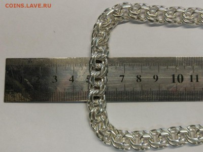 НоВаЯ серебряная ЦеПь бисмарк 925 106гр 55см - ZQbTPiPq0jM