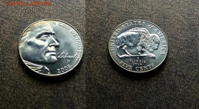 5 центов США"Бизон"UNC.С 1 руб.Окончание 10 октября.22.00МСК - 76IPelsEpKc