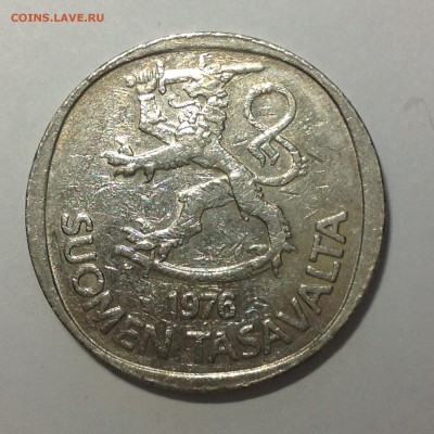 Финляндия, 1 марка 1976г. - 1 (38)