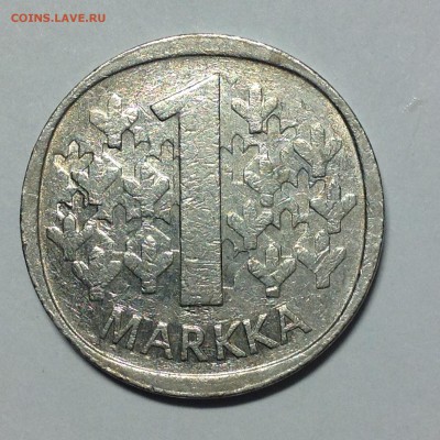 Финляндия, 1 марка 1976г. - 1 (39)