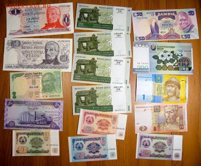 Комплект иностранных банкнот 90 шт. до 11.10. в 22:00 мск - 90___3