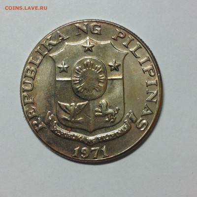 Филипины, 50 сантимов, 1971г. - 1 (45)