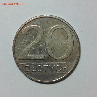Польша, 20 злотых. 1988г. - 1 (52)