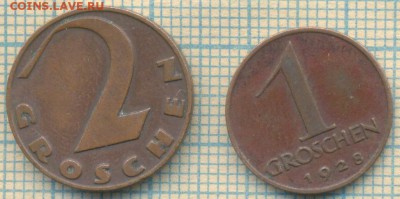 Австрия, 1 г. 1928, 2г. 1928, до 11.10.2017 г. 22.00 по Моск - Австрия 2 м