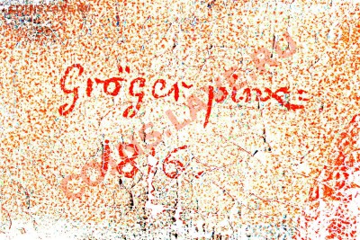 Картина Грогер 1816г - подпись
