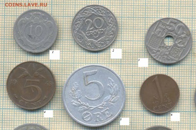 Монеты Европы до 1950 года , фикс. аукцион - Самара фикс 1