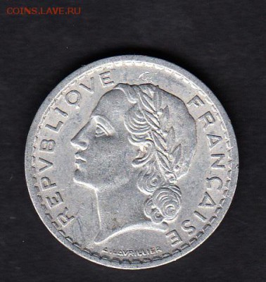 Франция 1947 5 франков - 32