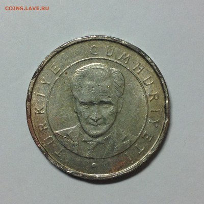 Турция, 250 лир. 2003г. - 1 (63)