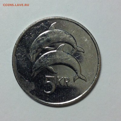Исландия, 5 крон, 2008г. - 1 (78)