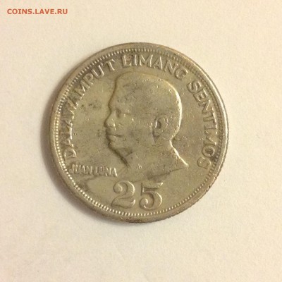 Филипины,25 сантим  1972г. - 1 (44)