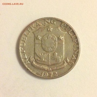Филипины,25 сантим  1972г. - 1 (45)