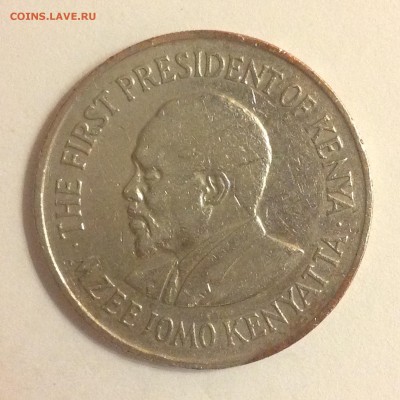 Кения, 1 шилинг,1975г. - 1 (53)