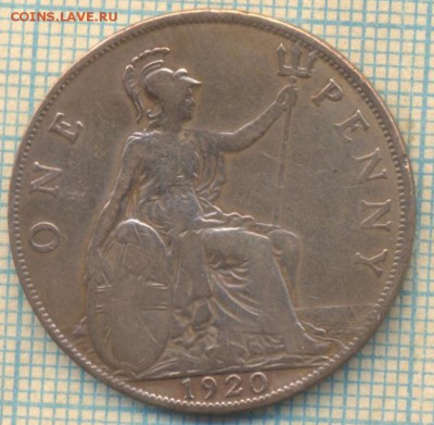 Великобритания 1п 1920г.,до 12.10.2017 г. 22.00 по Москве - Великобр 1п 1920а