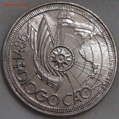 100 эскудо 1987 Золотой век открытий - Диогу Кан до 12.10.17 - DSC02708.JPG