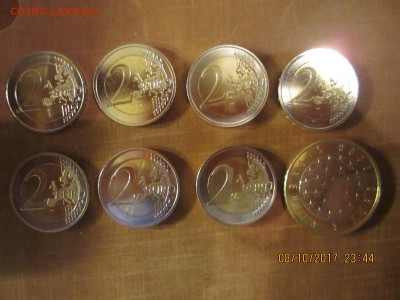 7 монет 2 евро UNC и 3 е. Словения Президентство в ЕС 2008 - IMG_4415[1].JPG