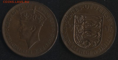 монеты ДЖЕРСИ по ФИКСу - Джерси 1-12 шиллинга 1947
