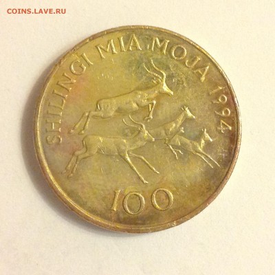 Танзания, 100 шилингов, 1994г. - 1 (64)