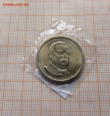 США 1 доллар 2012 Президент №22 Гровер Кливленд D.До 12.10. - ллл.JPG