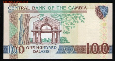 ГАМБИЯ 100 ДАЛАСИ 2013 UNC - 6 001