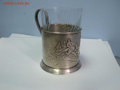 Подстаканник Зимняя тройка отличный сохран - image (1)