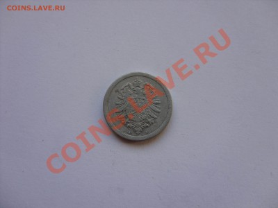 1 пфенниг. Германия. 1917A. До 16.03.2011 22.40 по Москве - 1 пф 1917 А - 2.JPG