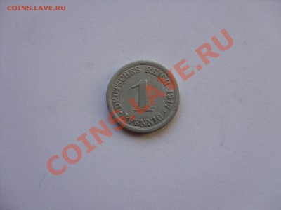1 пфенниг. Германия. 1917A. До 16.03.2011 22.40 по Москве - 1 пф 1917 А - 1.JPG