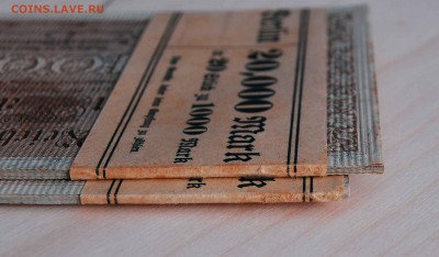 Германия 1000 марок 1910 -2 пачки UNC- Предпродажная оценка - 560