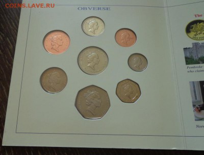 АНГЛИЯ - оф. годовой набор 1995 г. буклет до 17.10, 22.00 - Англия набор 1995 буклет флаг_5