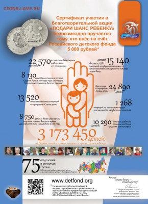 25 рублей 2017 Дари добро детям! Тираж всего 50.000 шт - Picture22