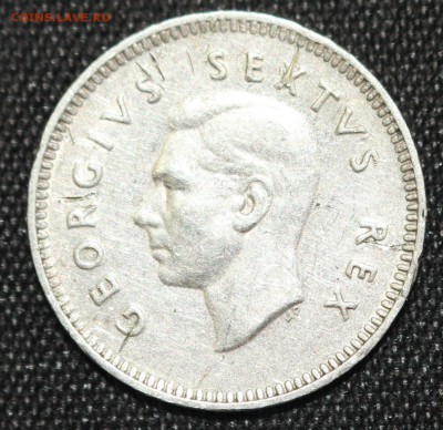 С 1 РУБ. БРИТ.ЮЖНАЯ АФРИКА  3 пенса 1949г.ГЕОРГ-VI до 17.10 - IMG_9117.JPG