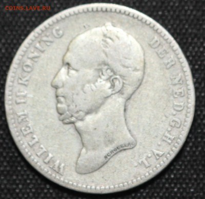С 1 РУБ. НИДЕРЛАНДЫ 25с 1849г. ВИЛЛЕМ-II -НЕ ЧАСТАЯ до 17.10 - IMG_9107.JPG