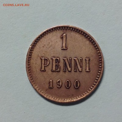1 ПЕННИ 1900г. - 1
