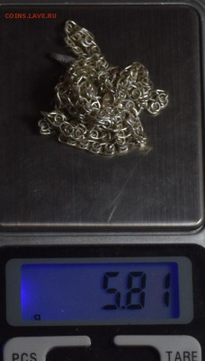Цепочка Ag925 5,81гр с 1 рубля до 15.10 в 22:00мск - DSC_0011.JPG