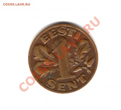 1 цент 1929 г. Эстония до 17.03.11 г. 22.00 мск. - img137