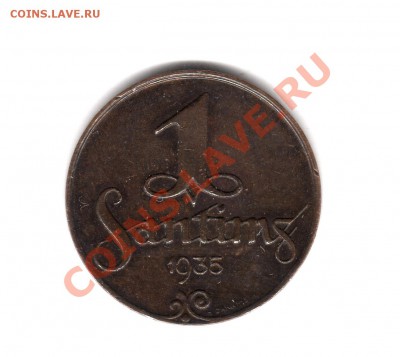 1 сантим 1935 г. Латвия до 17.03.11 г. 22.00 мск - img143