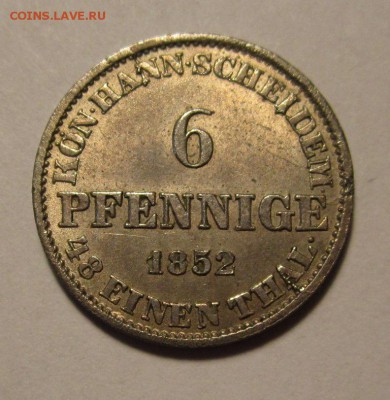 Ганновер 6 пфеннингов 1852г до 16.10.2017г в 22.30 мск - 11.JPG